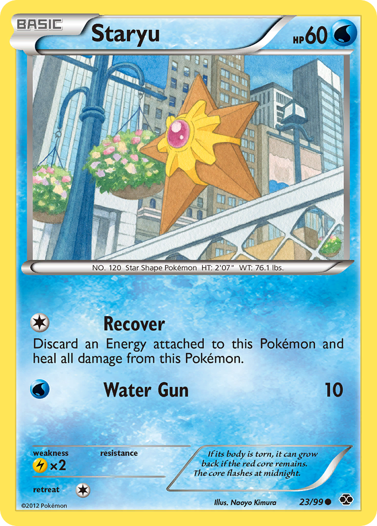 Staryu (23/99) [Black & White: Next Destinies] | Exor Games New Glasgow