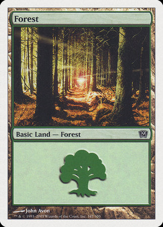 Forest (347) [Ninth Edition] | Exor Games New Glasgow