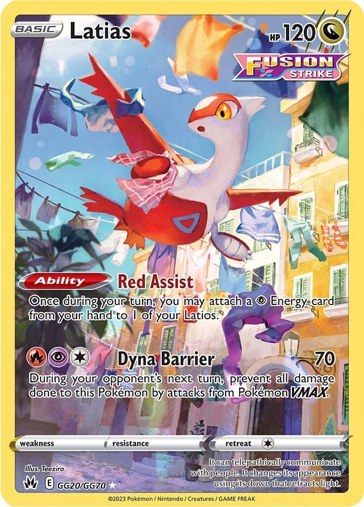 Latias (GG20/GG70) [Sword & Shield: Crown Zenith] | Exor Games New Glasgow