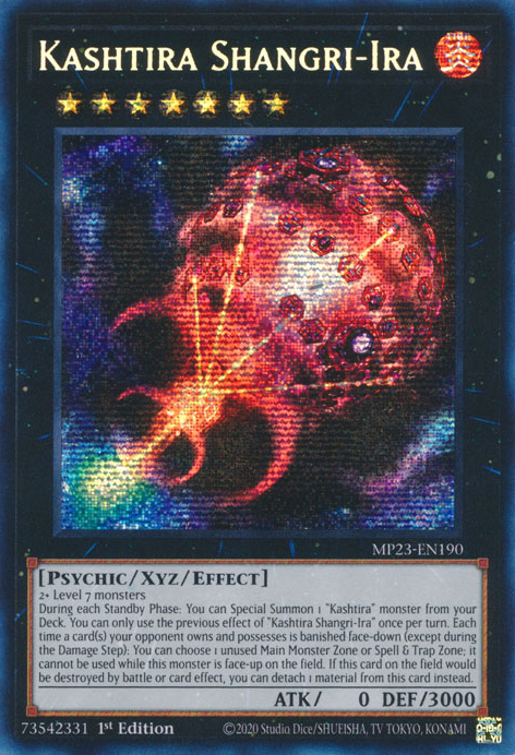 Kashtira Shangri-Ira [MP23-EN190] Prismatic Secret Rare | Exor Games New Glasgow