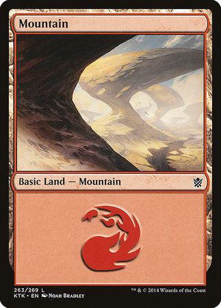 Mountain (263) [Khans of Tarkir] | Exor Games New Glasgow