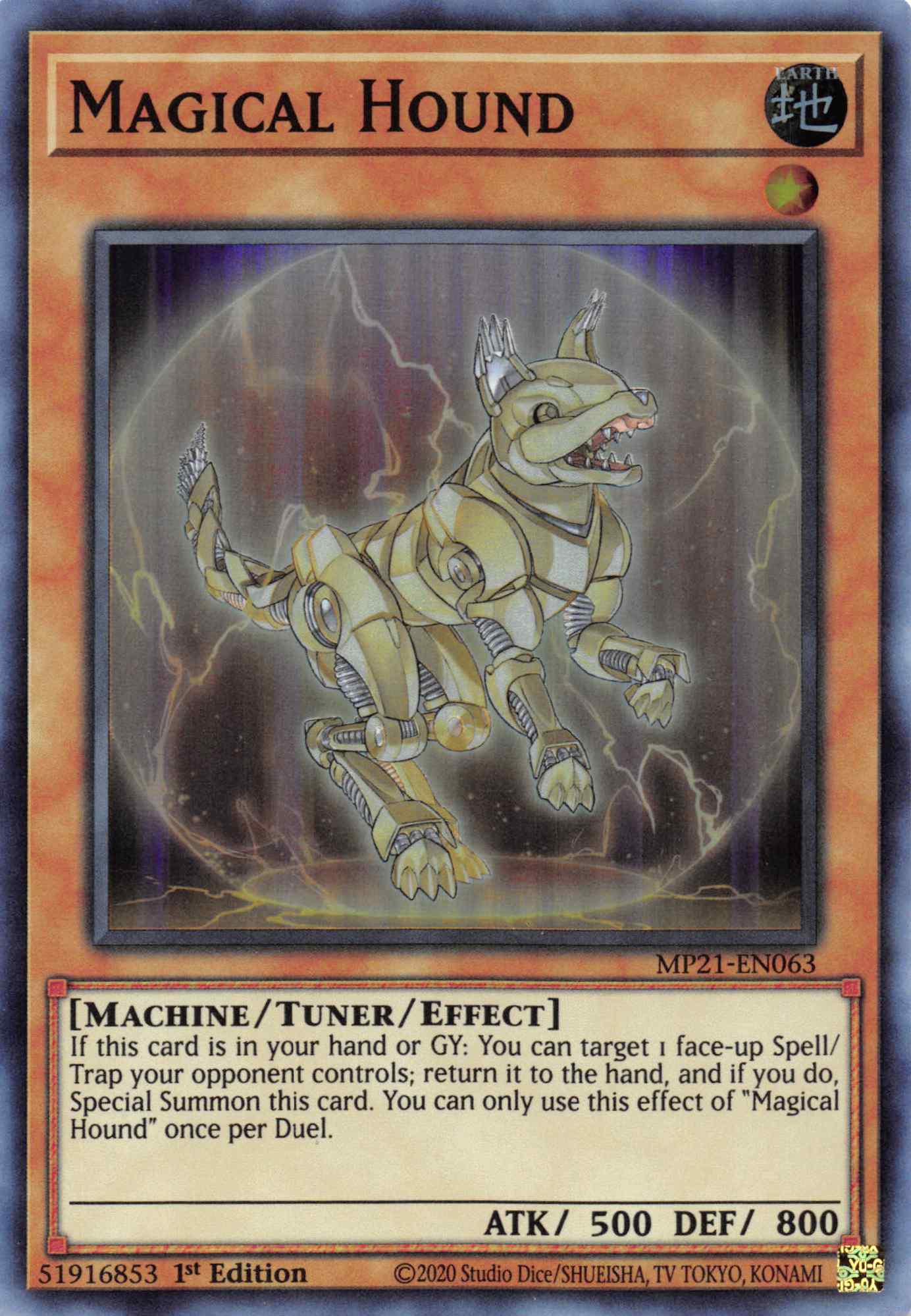 Magical Hound [MP21-EN063] Super Rare | Exor Games New Glasgow