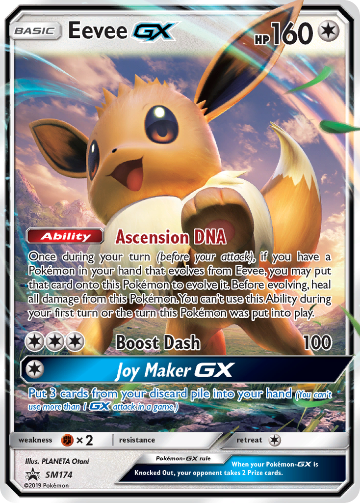 Eevee GX (SM174) [Sun & Moon: Black Star Promos] | Exor Games New Glasgow