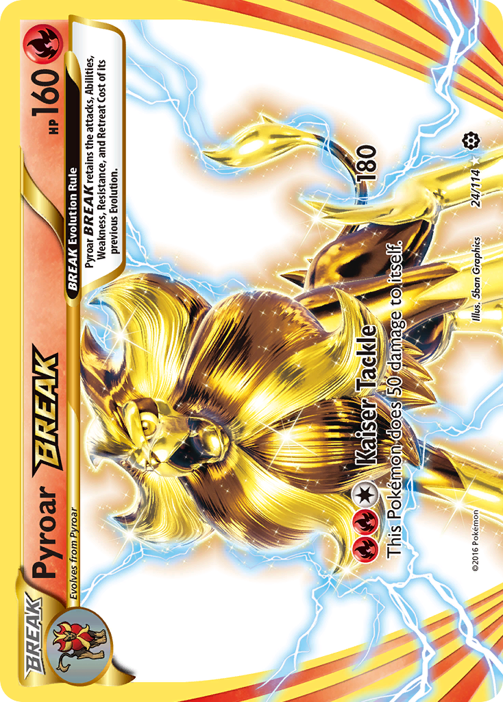 Pyroar BREAK (24/114) [XY: Steam Siege] | Exor Games New Glasgow