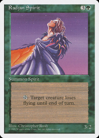 Radjan Spirit [Fourth Edition] | Exor Games New Glasgow