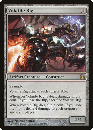 Volatile Rig [Return to Ravnica] | Exor Games New Glasgow