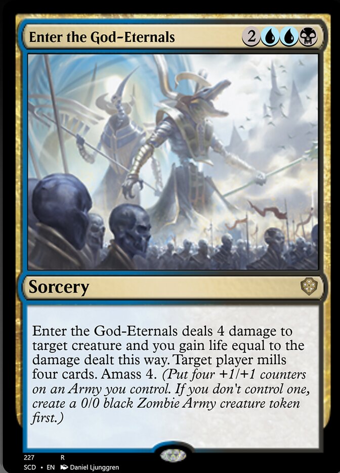 Enter the God-Eternals [Starter Commander Decks] | Exor Games New Glasgow