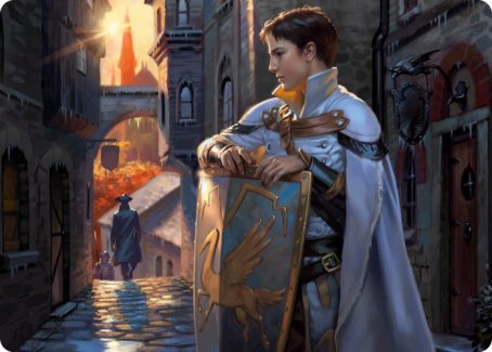 Dennick, Pious Apprentice Art Card [Innistrad: Midnight Hunt Art Series] | Exor Games New Glasgow