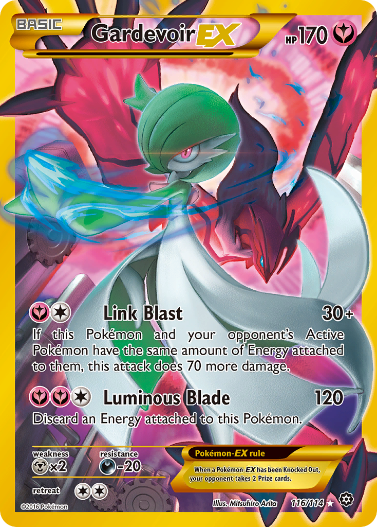 Gardevoir EX (116/114) [XY: Steam Siege] | Exor Games New Glasgow