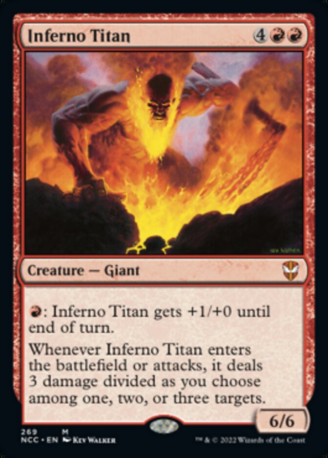 Inferno Titan [Streets of New Capenna Commander] | Exor Games New Glasgow