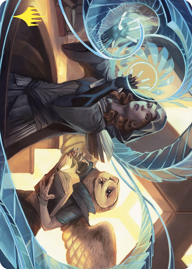Personal Tutor Art Card (Gold-Stamped) [Commander Masters Art Series] | Exor Games New Glasgow