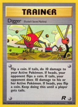 Digger (75/82) [Team Rocket Unlimited] | Exor Games New Glasgow