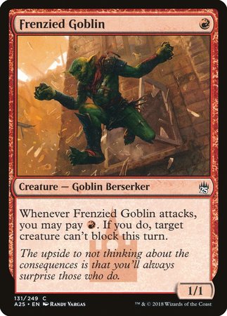 Frenzied Goblin [Masters 25] | Exor Games New Glasgow