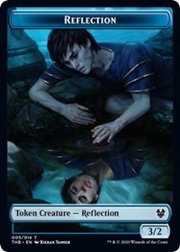 Reflection // Satyr Double-sided Token [Theros Beyond Death Tokens] | Exor Games New Glasgow
