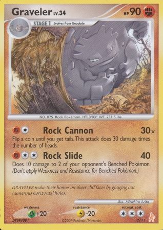 Graveler (2/11) [Diamond & Pearl: Trainer Kit - Lucario] | Exor Games New Glasgow