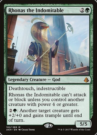 Rhonas the Indomitable [Amonkhet] | Exor Games New Glasgow