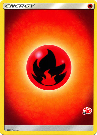 Fire Energy (Charizard Stamp #22) [Battle Academy 2020] | Exor Games New Glasgow