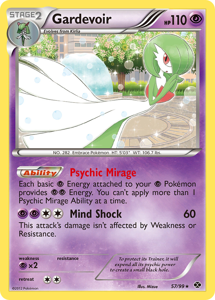 Gardevoir (57/99) [Black & White: Next Destinies] | Exor Games New Glasgow