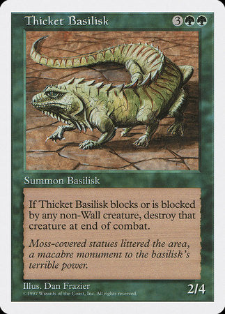 Thicket Basilisk [Fifth Edition] | Exor Games New Glasgow