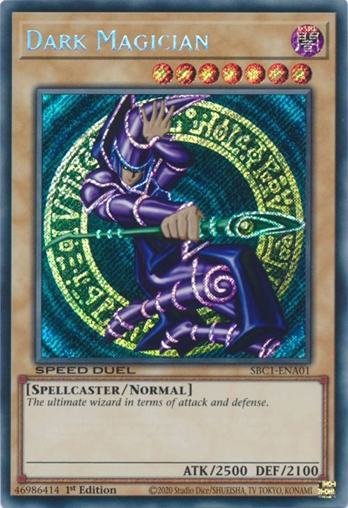 Dark Magician [SBC1-ENA01] Secret Rare | Exor Games New Glasgow