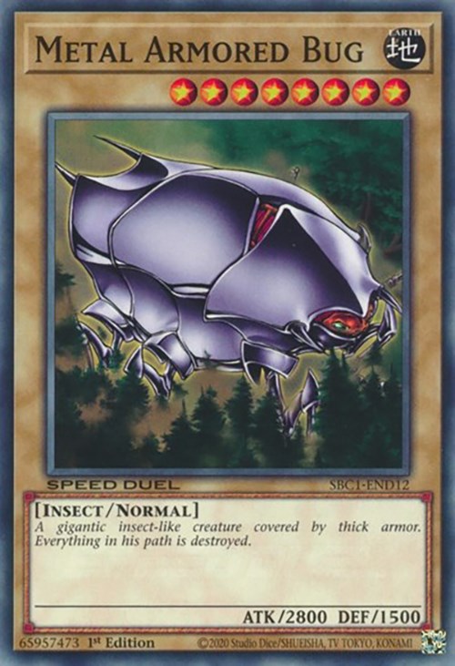 Metal Armored Bug [SBC1-END12] Common | Exor Games New Glasgow