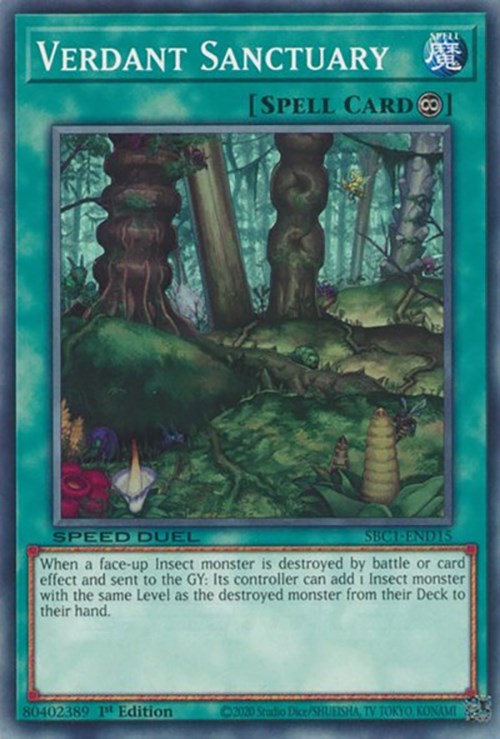 Verdant Sanctuary [SBC1-END15] Common | Exor Games New Glasgow