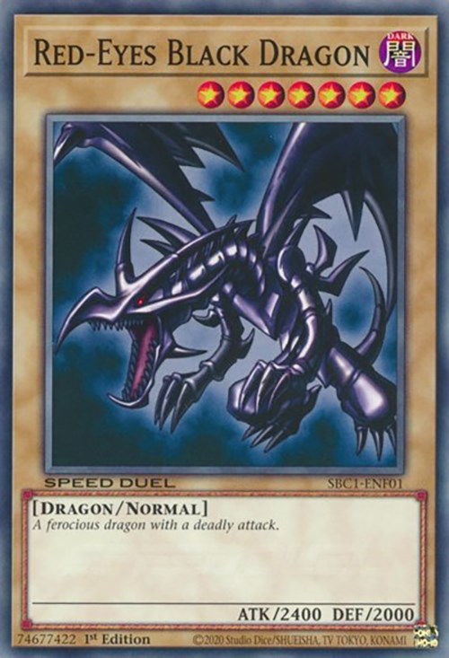 Red-Eyes Black Dragon [SBC1-ENF01] Common | Exor Games New Glasgow