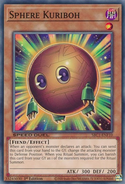 Sphere Kuriboh [SBC1-ENF10] Common | Exor Games New Glasgow