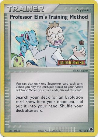 Professor Elm's Training Method (79/101) (Stamped) [EX: Dragon Frontiers] | Exor Games New Glasgow