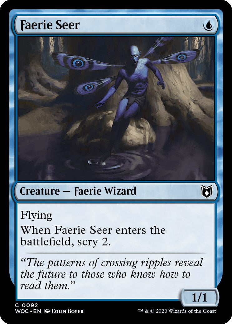 Faerie Seer [Wilds of Eldraine Commander] | Exor Games New Glasgow