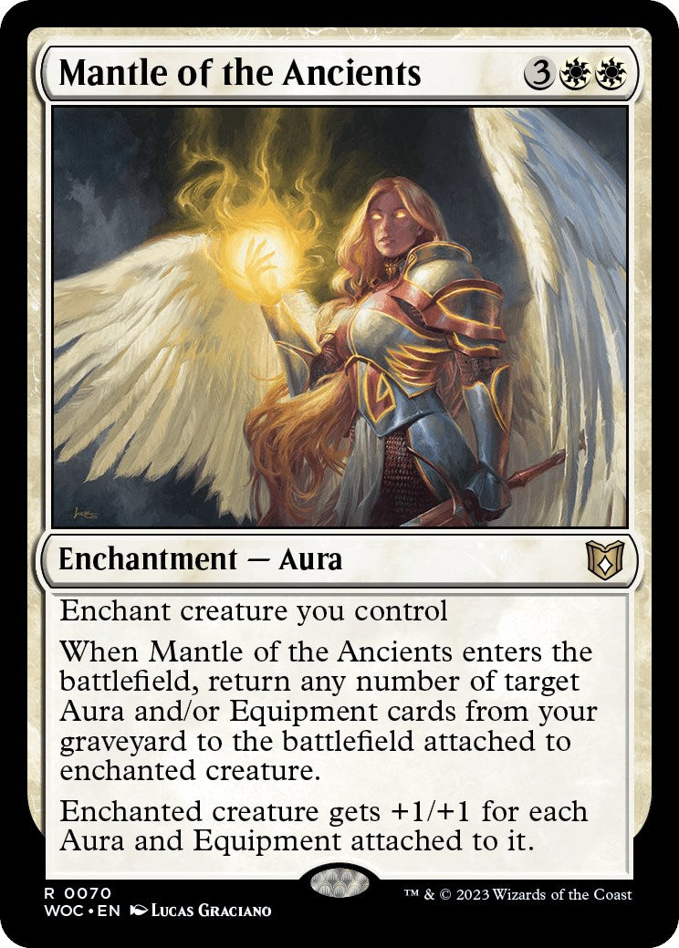 Mantle of the Ancients [Wilds of Eldraine Commander] | Exor Games New Glasgow