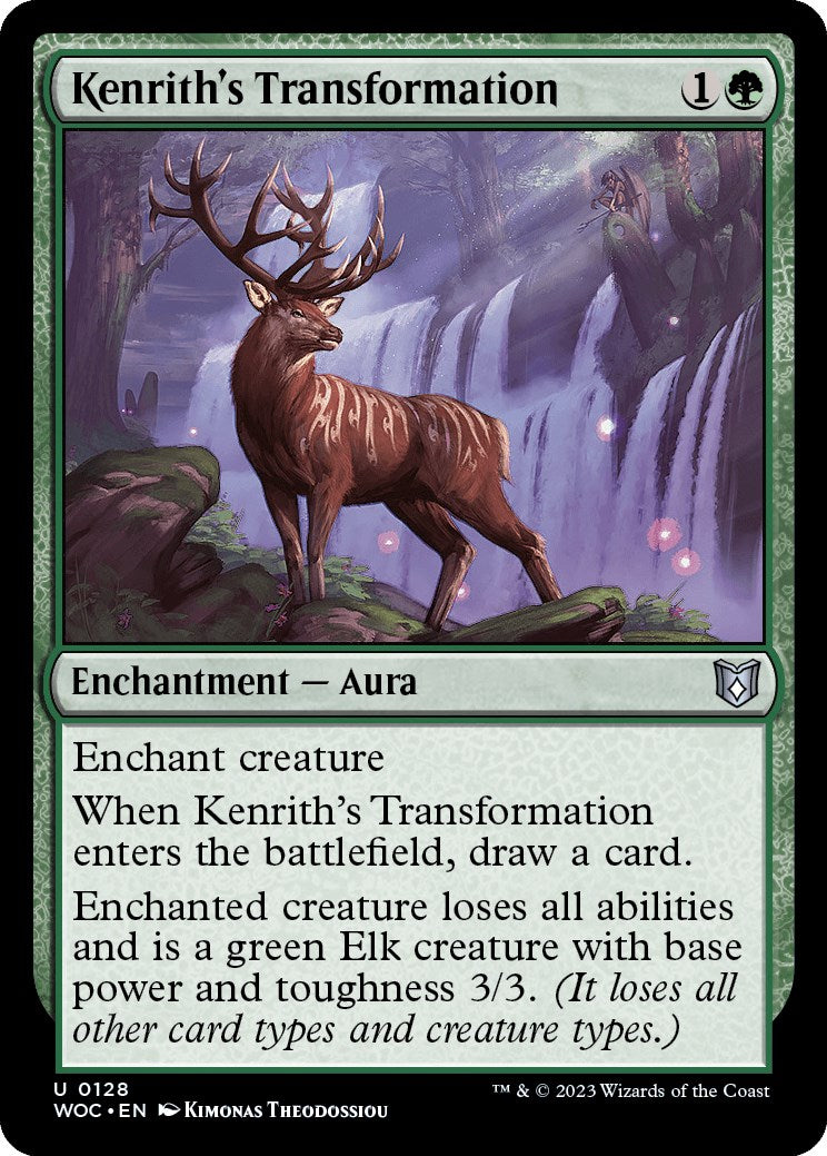 Kenrith's Transformation [Wilds of Eldraine Commander] | Exor Games New Glasgow