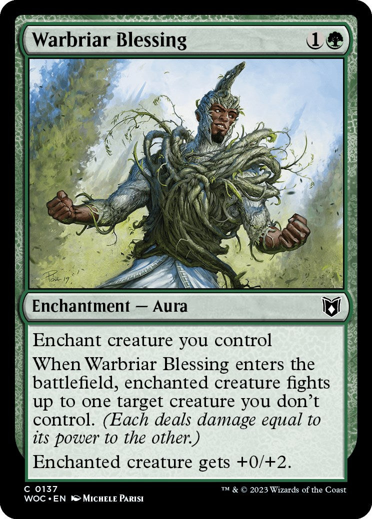 Warbriar Blessing [Wilds of Eldraine Commander] | Exor Games New Glasgow