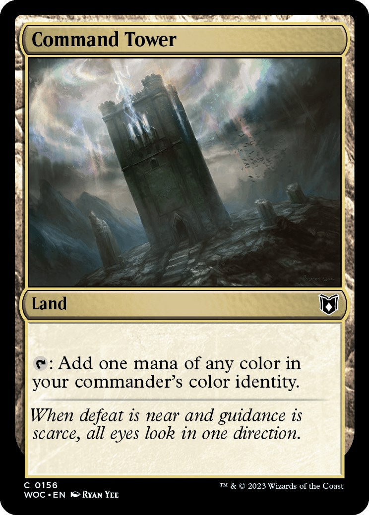 Command Tower [Wilds of Eldraine Commander] | Exor Games New Glasgow