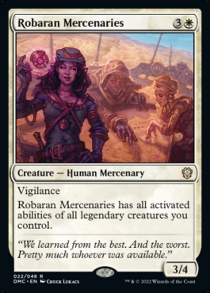 Robaran Mercenaries [Dominaria United Commander] | Exor Games New Glasgow