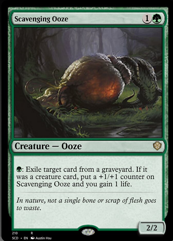 Scavenging Ooze [Starter Commander Decks] | Exor Games New Glasgow