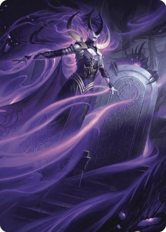 Ashiok, Wicked Manipulator Art Card (10/81) [Wilds of Eldraine Art Series] | Exor Games New Glasgow