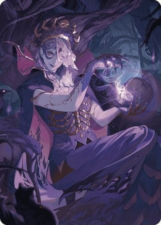 Necropotence Art Card [Wilds of Eldraine Art Series] | Exor Games New Glasgow