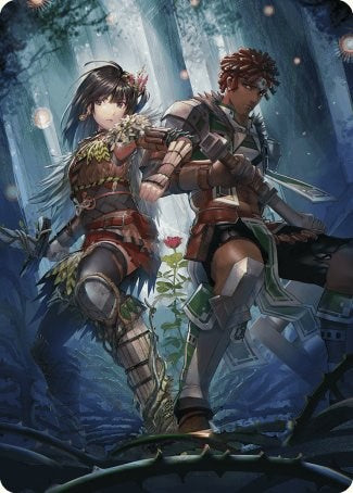 Defense of the Heart Art Card [Wilds of Eldraine Art Series] | Exor Games New Glasgow