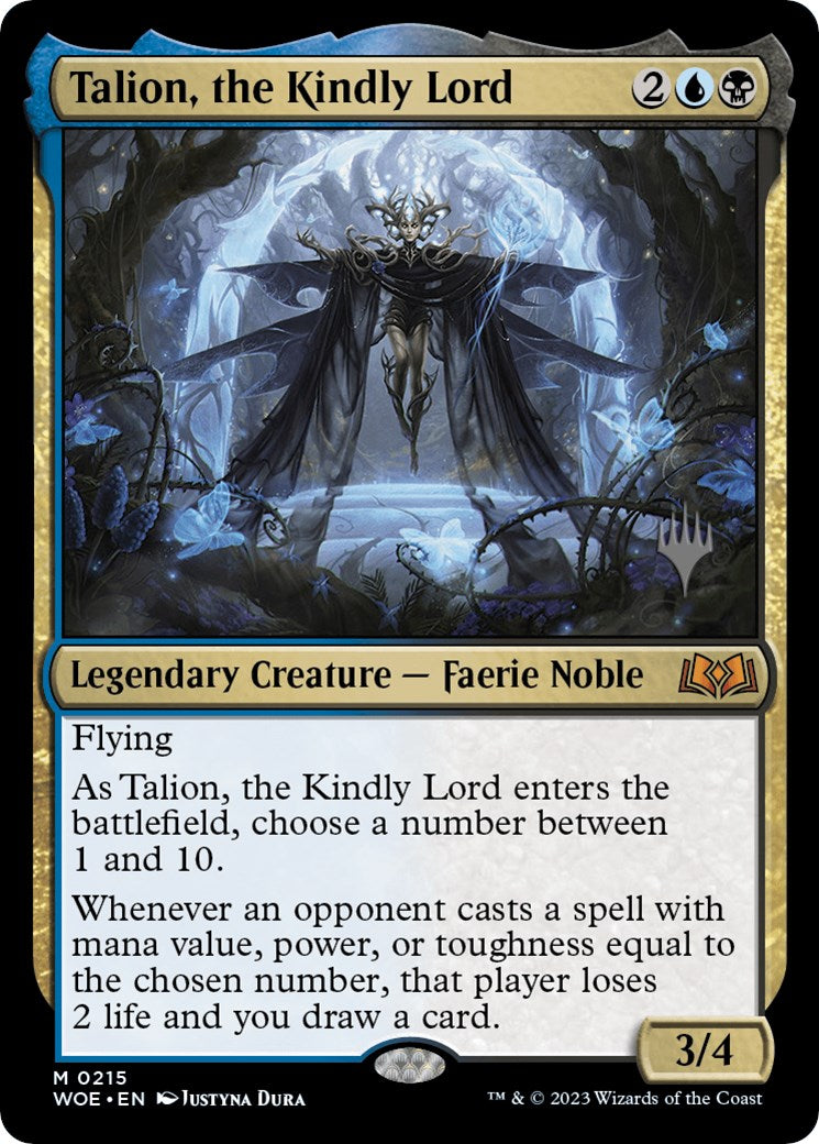 Talion, the Kindly Lord (Promo Pack) [Wilds of Eldraine Promos] | Exor Games New Glasgow