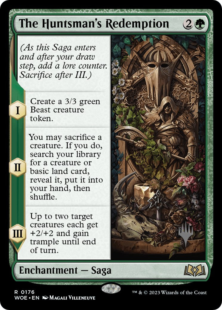 The Huntsman's Redemption (Promo Pack) [Wilds of Eldraine Promos] | Exor Games New Glasgow