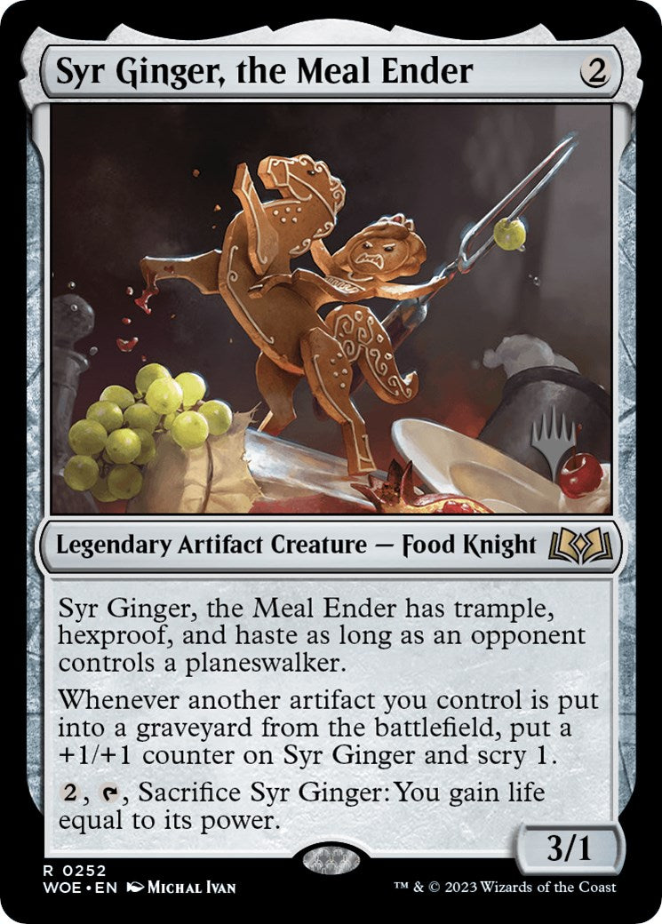 Syr Ginger, the Meal Ender (Promo Pack) [Wilds of Eldraine Promos] | Exor Games New Glasgow