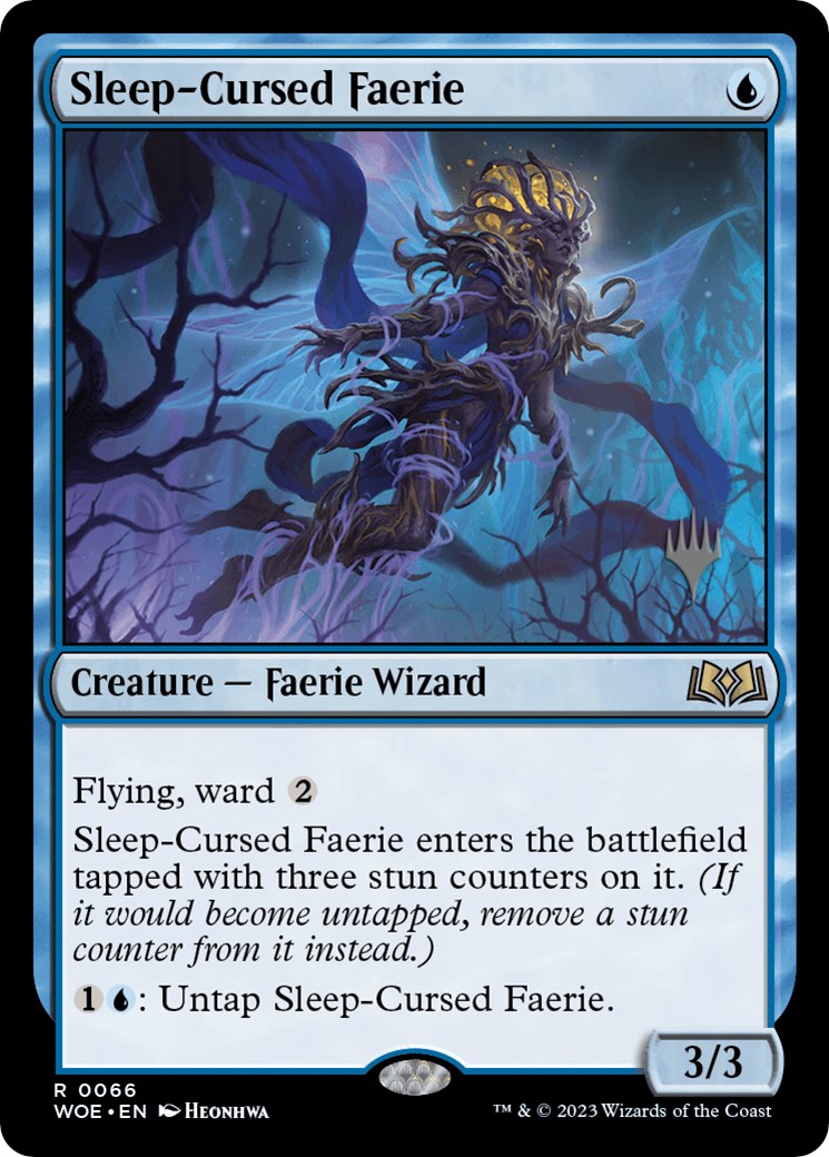 Sleep-Cursed Faerie (Promo Pack) [Wilds of Eldraine Promos] | Exor Games New Glasgow