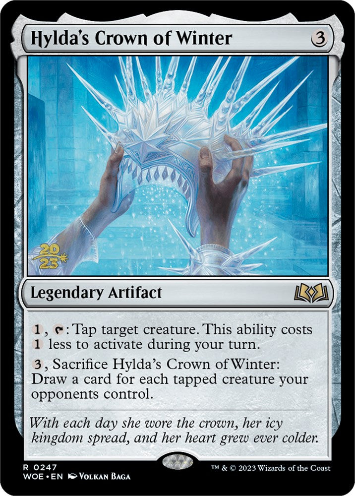 Hylda's Crown of Winter [Wilds of Eldraine Prerelease Promos] | Exor Games New Glasgow