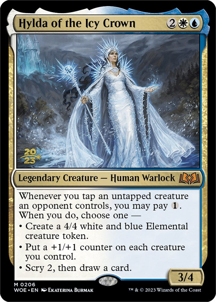 Hylda of the Icy Crown [Wilds of Eldraine Prerelease Promos] | Exor Games New Glasgow