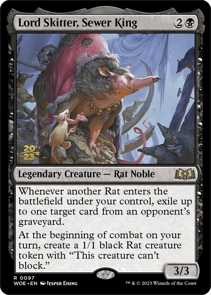 Lord Skitter, Sewer King [Wilds of Eldraine Prerelease Promos] | Exor Games New Glasgow