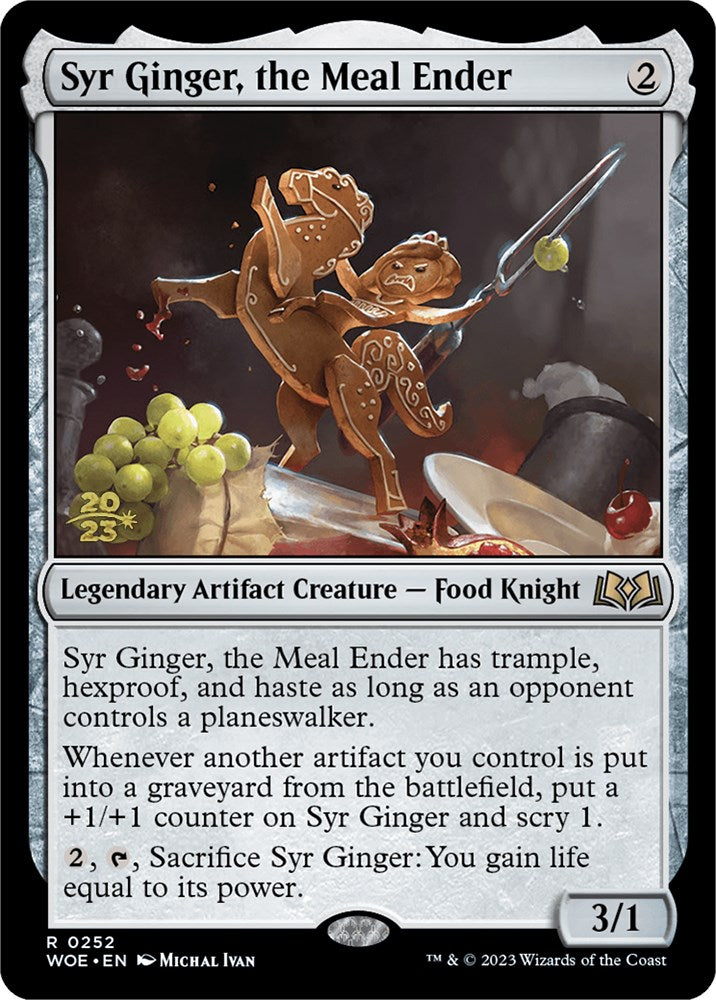 Syr Ginger, the Meal Ender [Wilds of Eldraine Prerelease Promos] | Exor Games New Glasgow