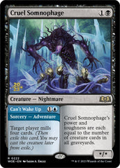 Cruel Somnophage // Can't Wake Up (Promo Pack) [Wilds of Eldraine Promos] | Exor Games New Glasgow