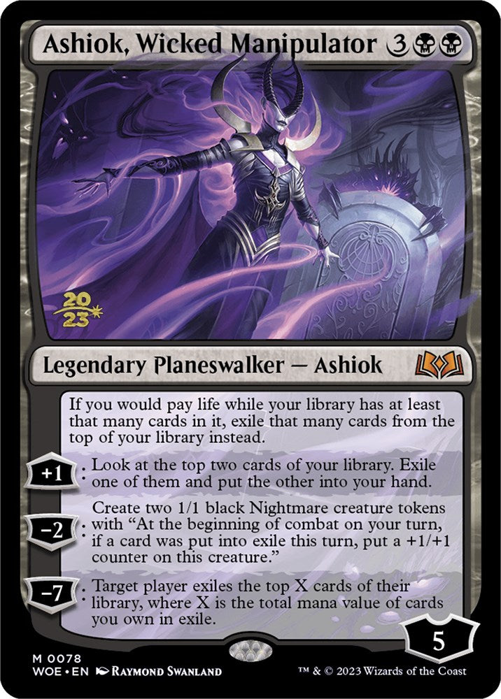 Ashiok, Wicked Manipulator [Wilds of Eldraine Prerelease Promos] | Exor Games New Glasgow