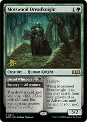 Mosswood Dreadknight // Dread Whispers [Wilds of Eldraine Prerelease Promos] | Exor Games New Glasgow